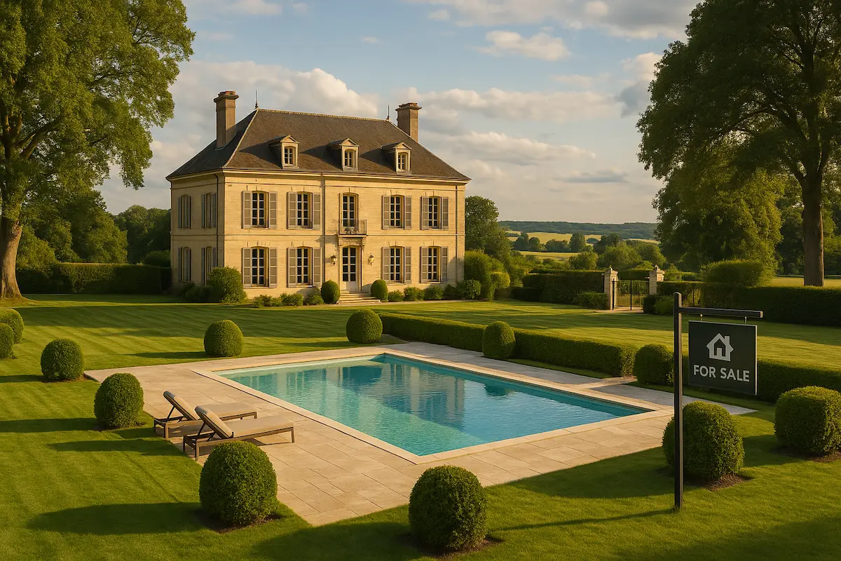 maison alain delon douchy prix