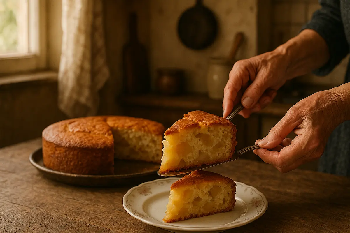 gâteau poire grand mère