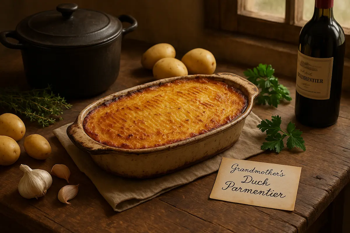 parmentier de canard grand-mère