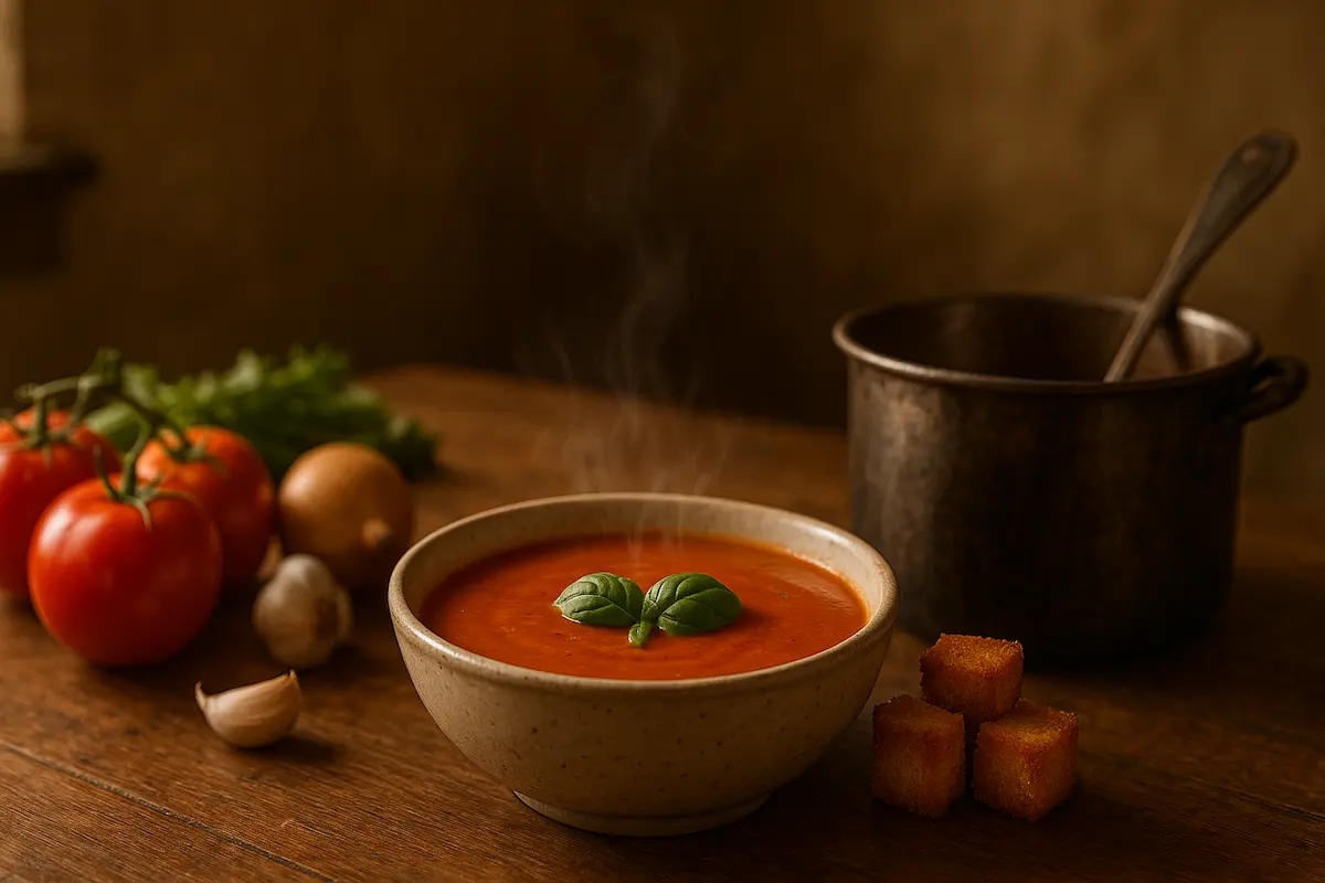 soupe tomate recette grand-mère