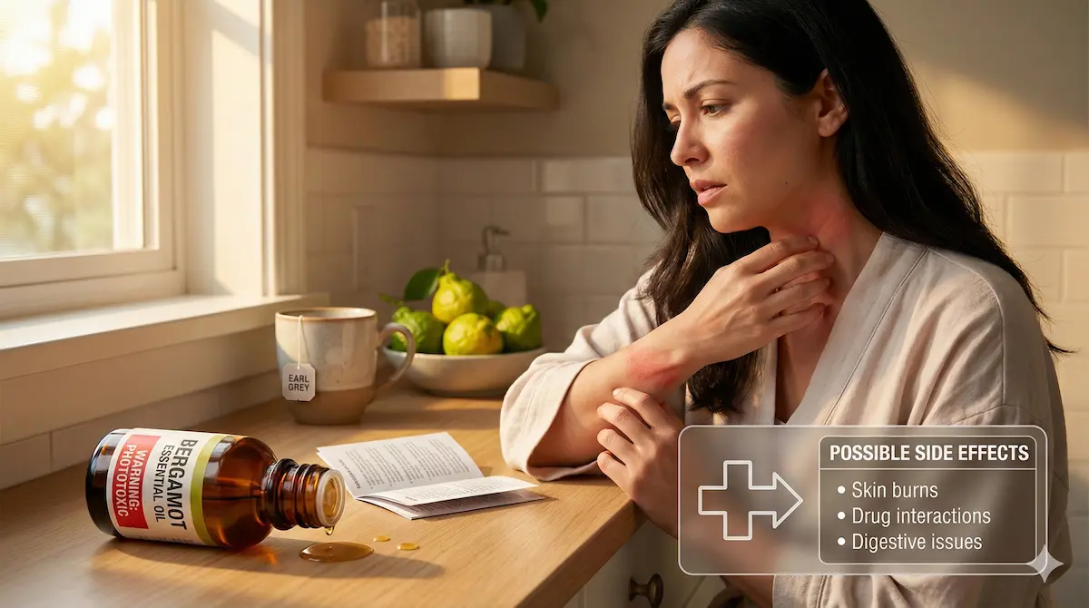 les dangers de la bergamote