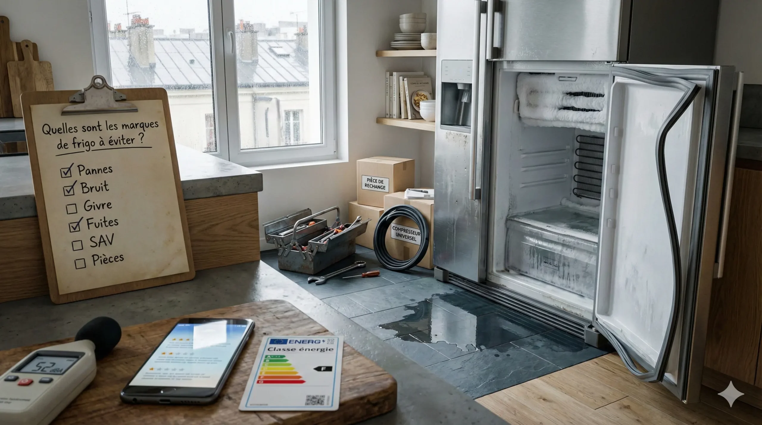 Quelles sont les marques de frigo à éviter